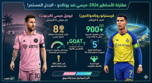 ميسي ورونالدو