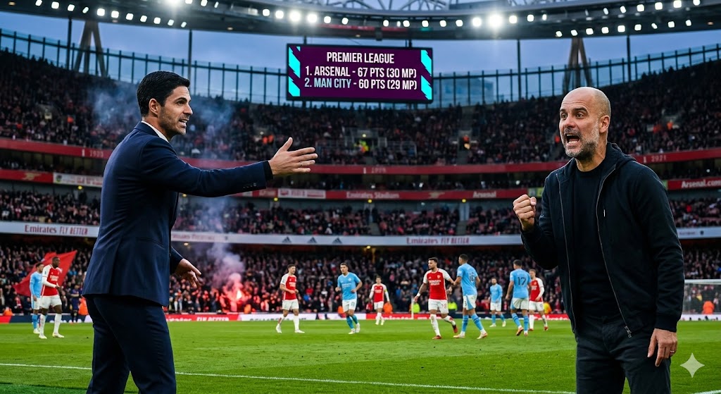 ميكيل أرتيتا وبيب غوارديولا