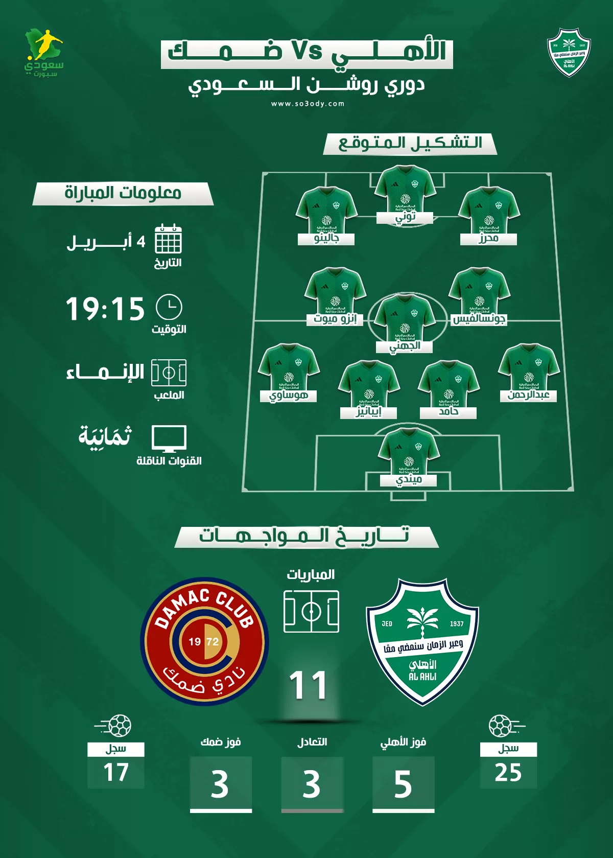 موعد مباراة الأهلي وضمك في الدوري السعودي والقنوات الناقلة1775219506.webp.webp