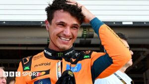 Miami Grand Prix: Lando Norris on pole for sprint race ahead of Kimi Antonelligolalarab